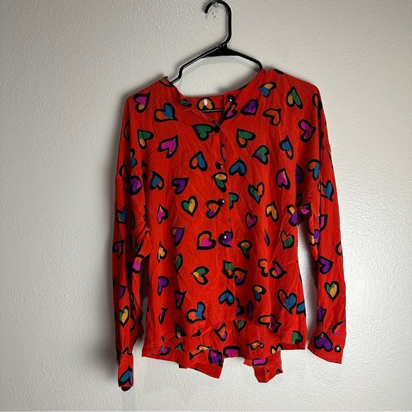 Vintage Heart Top Womens Add On Scarf - Picture 4 of 8